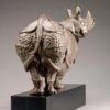 Indian Rhino (18") by John Michael