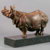 Indian Rhino (30") by John Michael