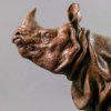 Indian Rhino (30") by John Michael