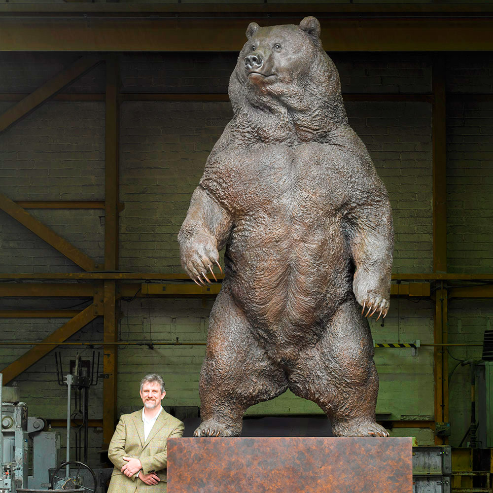 Kodiak Brown Bear (Indomitable) by John Michael