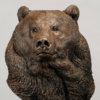 Kodiak Brown Bear (Indomitable - Head Study) by John Michael