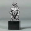 Kodiak Brown Bear (Indomitable - Silver Miniature) by John Michael