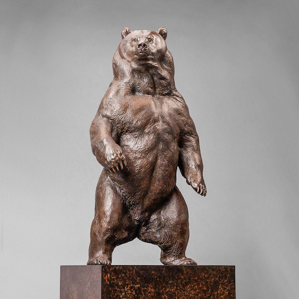 Kodiak Brown Bear (Indomitable Maquette) Kodiak Brown Bear (Indomitable Maquette) by John Michael