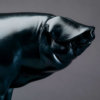 Large Black Pig (Ingrid) by John Michael