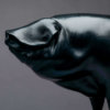 Large Black Pig (Ingrid) by John Michael