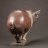 Saddleback Pig (Happy Sow) by John Michael