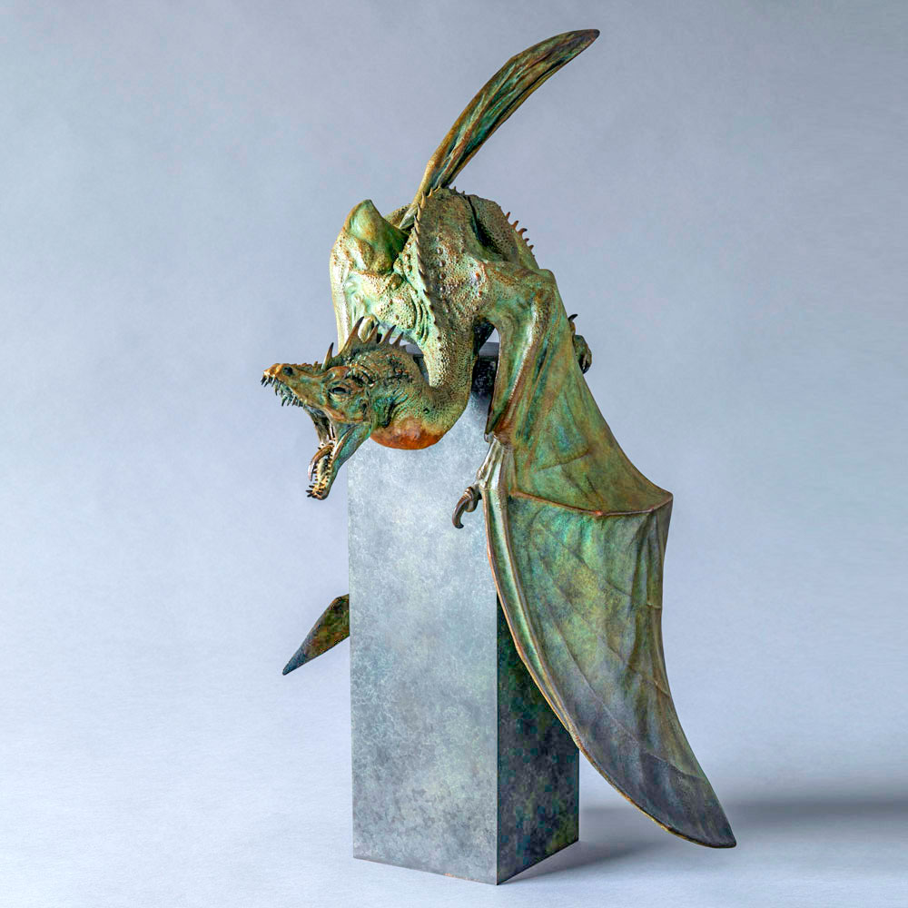 Firedrake Dragon Maquette by John Michael