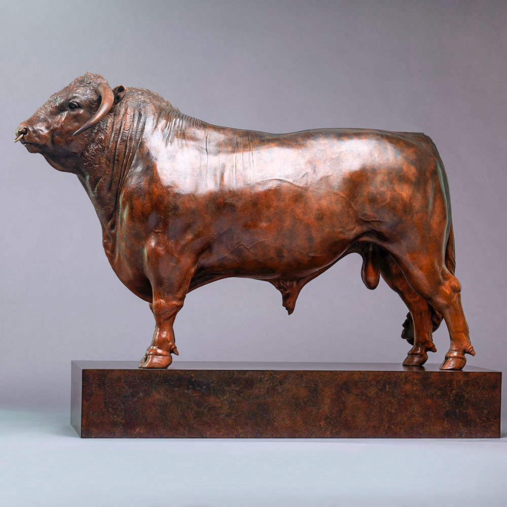 British Longhorn Bull (Blackbrook Philosopher - 40") British Longhorn Bull (Blackbrook Philosopher - 40") by John Michael