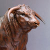 British Longhorn Bull (Blackbrook Philosopher - 40") by John Michael