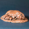 British Lop Pig (Liskeard Sunshine 500 & Piglets) by John Michael